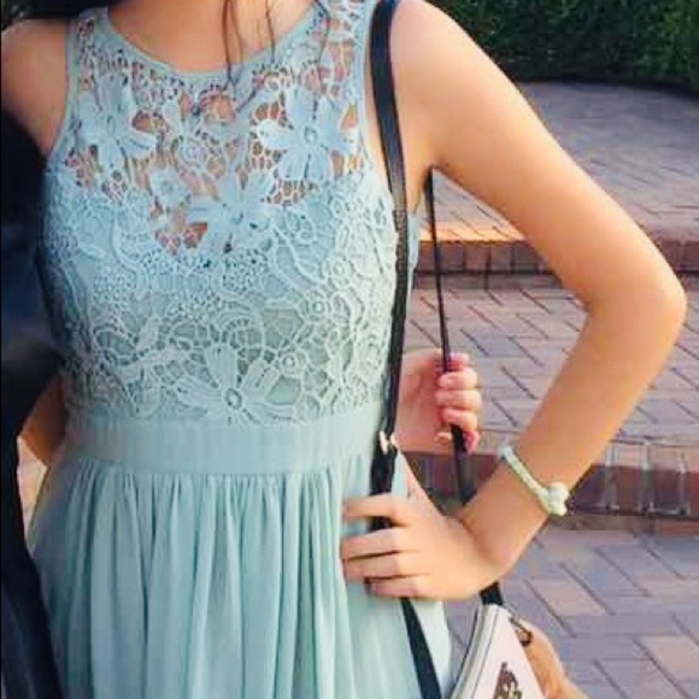 Lulus Saze Green Prom Dress